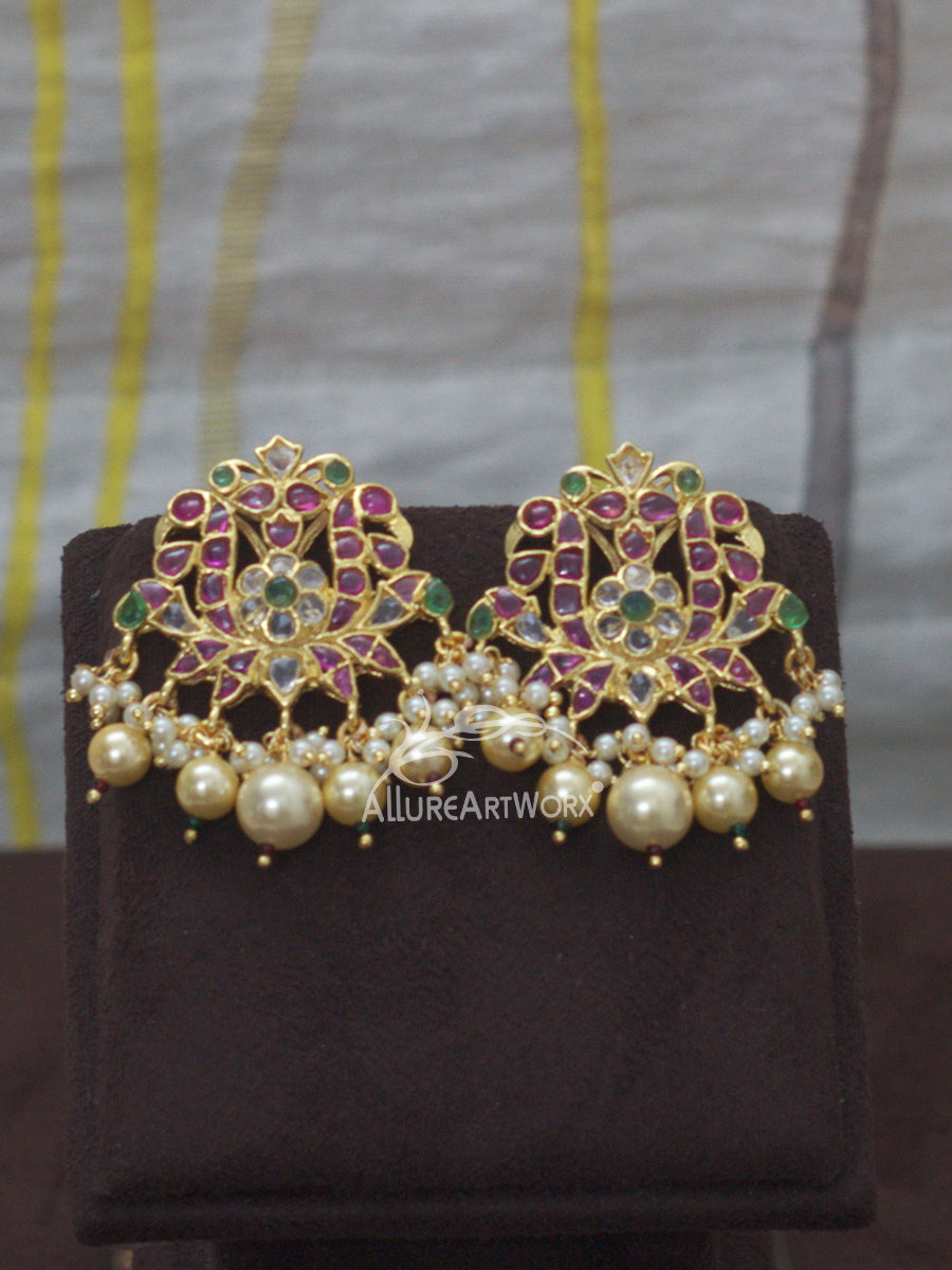 Peacock Necklace(uncuts)